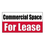 Commercial Space For Lease Banner - Epic Signs