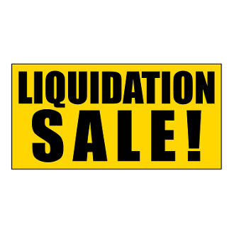 Liquidation Closeouts Clearance Sign Symbol Vector, Clearance