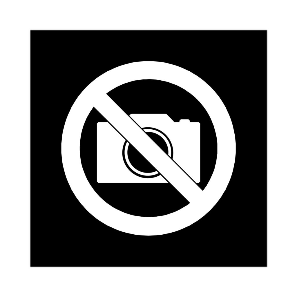 No Cameras - Epic Signs