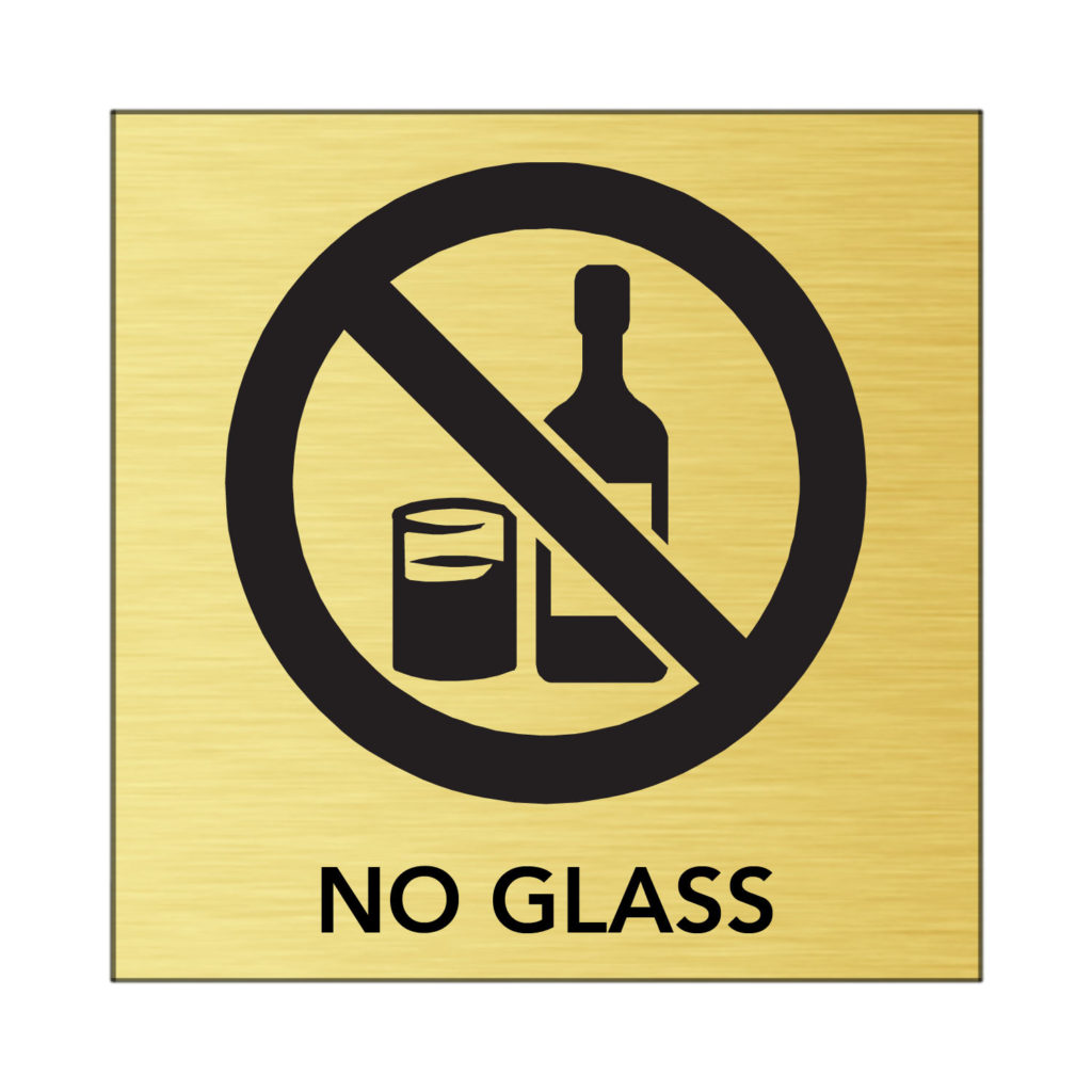 No Glass Signs Epic Signs 0783