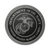 Marines Aluminum & Bronze Military Seal Plaques and Emblems for sale online