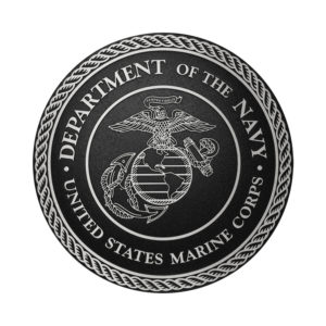 Marines Aluminum & Bronze Military Seal Plaques and Emblems for sale online