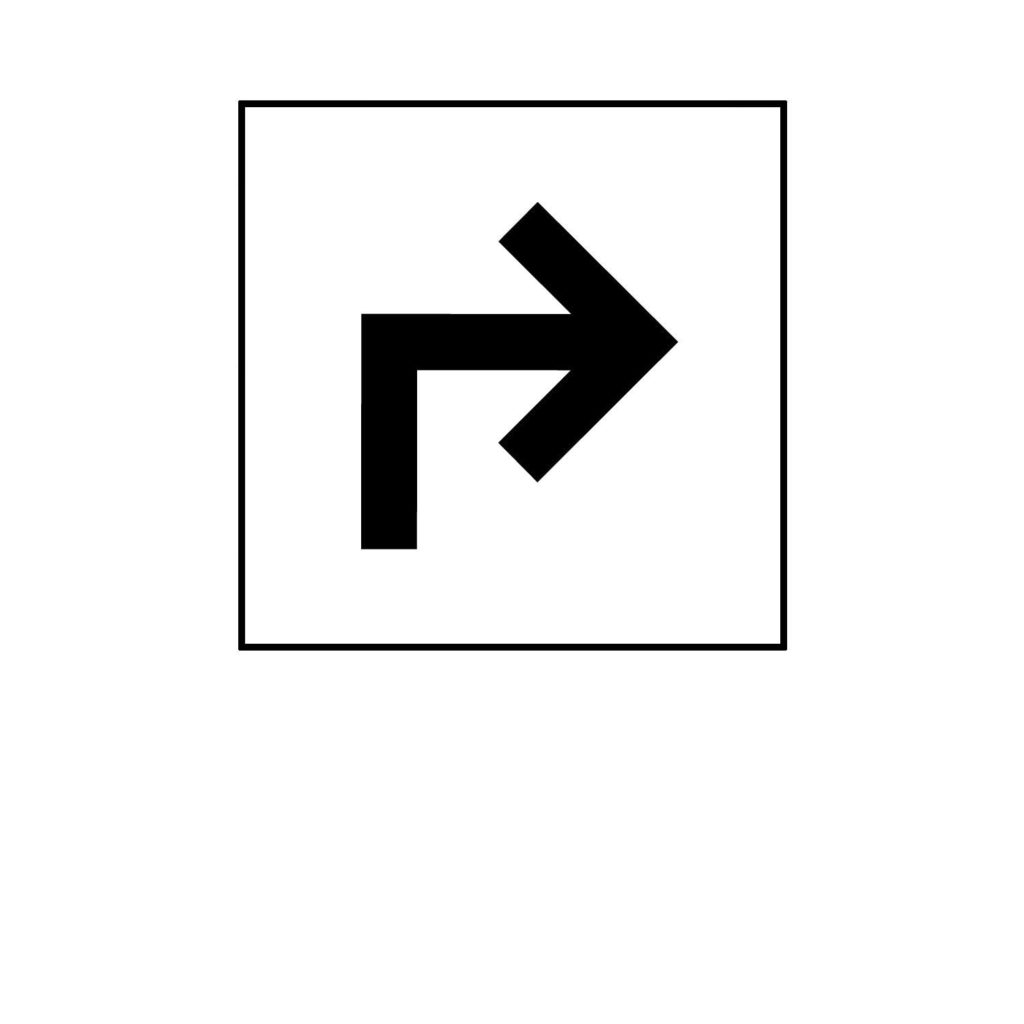 Arrow Sticker B Epic Signs