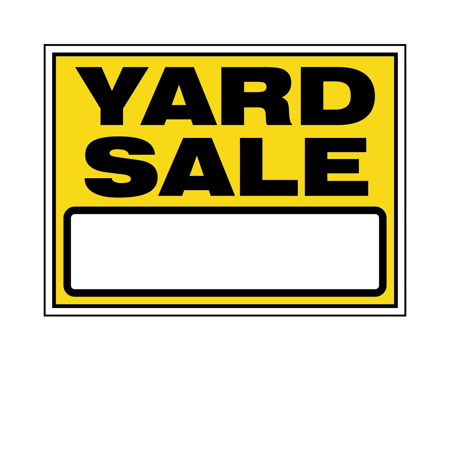 Yard Sale - Epic Signs