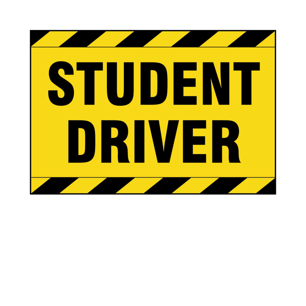 Student Driver Sticker Epic Signs