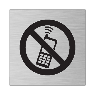 No Cell Phones Symbol Signs for Businesses for sale online by Epic Signs