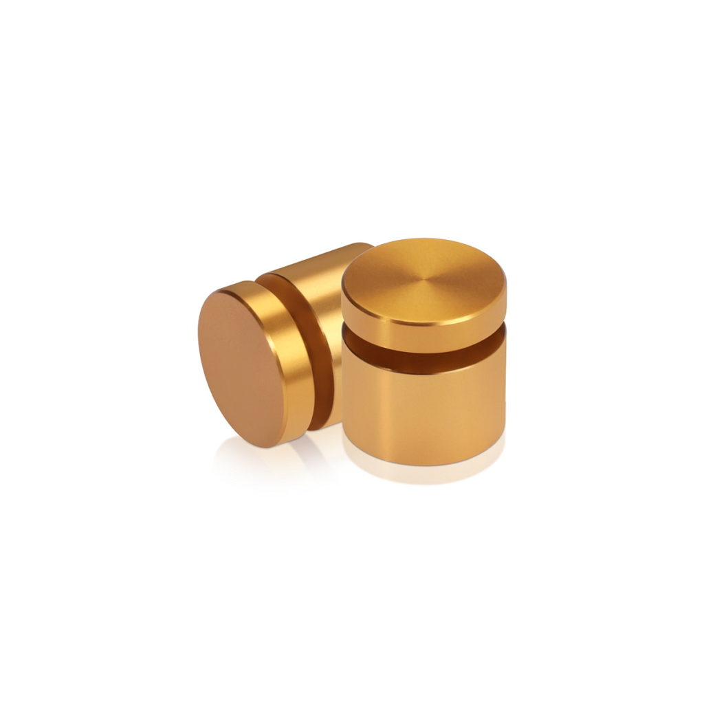 Gold Standoffs Epic Signs